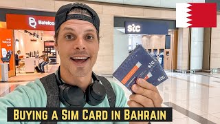 Buying a Sim Card in Bahrain in 2024 [upl. by Hsekar]