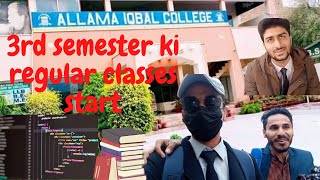 3rd Semester ki Regular Classes Start😐  At AIC Bahawalpur  Hassan khan [upl. by Raf]