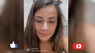 Giorgia Roma ex 1727 con Fabio Russo confessano di essere stati a letto in diretta instagram [upl. by Ciapas838]