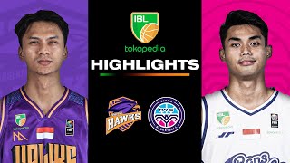 Highlight Tangerang Hawks Basketball vs Rans Simba Bogor  Day 3 Week 3 IBL Tokopedia 2024 [upl. by Crosley594]