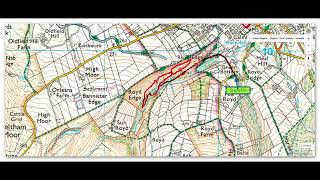 Meltham Royd Edge Clough walk 1 Nov 24 maps [upl. by Marcelia]