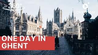 Ghent Guided Tour in 360° One Day in Ghent Preview [upl. by Nosreme461]