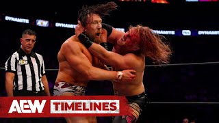 CLASSIC TRILOGY Hangman Adam Page vs Bryan Danielson  AEW Timelines [upl. by Ajam]