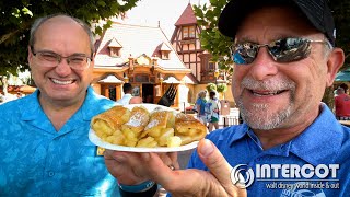 John Tries Stop 3 – 2024 EPCOT International Food amp Wine Festival  Germany [upl. by Ylla]