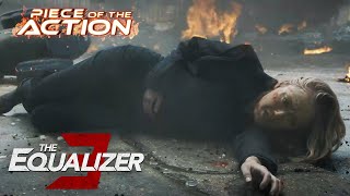 The Equalizer 3  Emma Is Caught In A Bomb Explosion ft Dakota Fanning [upl. by Rumpf]