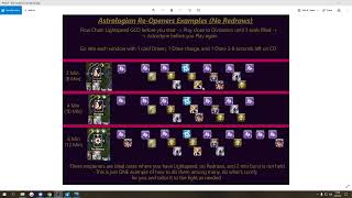 Astrologian ReopenerBurst Window Guide  FFXIV Endwalker  How to Maximize DPS [upl. by Anuayek206]