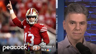 Brock Purdy has opportunity to prove himself vs Patrick Mahomes  Pro Football Talk  NFL on NBC [upl. by Anialem]