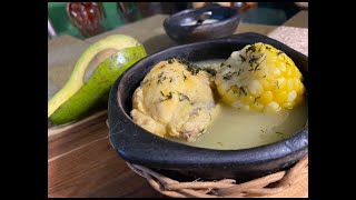 AJIACO SANTAFEREÑO  RECETA TIPICA COLOMBIANA [upl. by Beatrix]