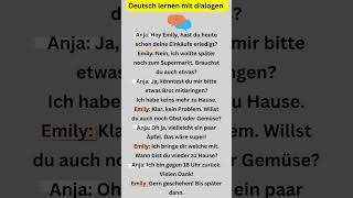 Deutsch lernen mit dialogen b1 prüfung gemeinsam etwas planen B1 mündliche Prüfung Deutsch lernen [upl. by Nahta478]