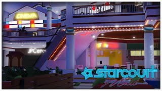 Starcourt Mall Stranger Things ROBLOX  Teaser 001 [upl. by Artenehs]