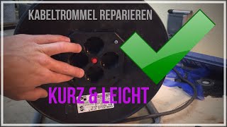 ► Kabeltrommel reparieren Das kannst du auch [upl. by Anauq]