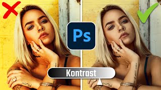 Kontrast erhöhen ohne die Sättigung zu verändern  Photoshop Tutorial Deutsch [upl. by Fairlie]