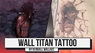 Wall Titan Tattoo [upl. by Namdor]