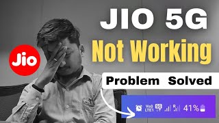 jio 5g network problem  jio 5g network problem today  jio 5g network not showing in mobile [upl. by Senskell]