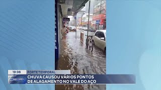 Forte Temporal Chuva causou vários Pontos de Alagamento no Vale do Aço [upl. by Irene692]