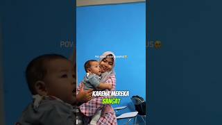 ketika kuliah bawa anak ke kampus malah pada rebutan menggendong ‼️‼️ kuliah anak jatuhcinta [upl. by Anirad83]