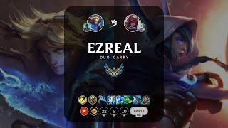 Ezreal ADC vs Xayah  VN Challenger Patch 144 [upl. by Ong]