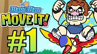 WarioWare Move It Gameplay Walkthrough Part 1 [upl. by Notlad508]