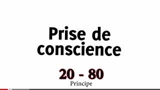 ☛ La regle du 20  80 principe de pareto  changement de mentalites 67 [upl. by Towland]