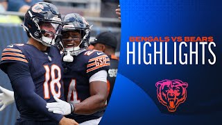 Chicago Bears Top Plays vs Cincinnati Bengals  2024 Preseason Preseason Week 2 [upl. by Humo631]