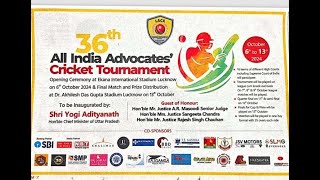 36TH ALL INDIA ADVOCATE CRICKET TOURNAMENT 2024 GROUND PGI [upl. by Nnyledam]