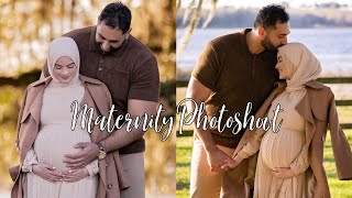 35 Week MATERNITY PHOTOSHOOT  Omaya Zein [upl. by Zeuqram222]