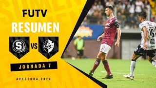 Resumen Saprissa 10 Cartaginés  Apertura 2024 [upl. by Airlee]