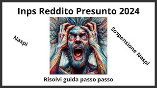 NASPI Comunicazione del reddito presunto per il 2024 [upl. by Akisey]