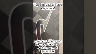 Hyperlite 2 Goalie Stick Giveaway [upl. by Ly47]