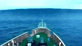 Monster Tsunami Waves Caught On Camera [upl. by Kalie777]