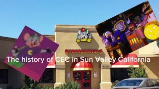 Chuck E Cheese history in Sun Valley California [upl. by Jayne350]