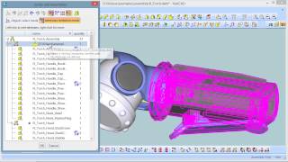 VariCAD – Assembly Tree Scheme Multilevel Assembly Creation of Subassemblies [upl. by Alexine]