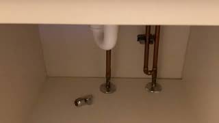 No shut off valves under my sink [upl. by Lahcar]