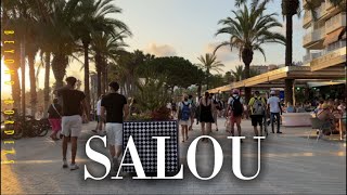 SALOU SPAIN SUNSET WALK TOUR 4k Summer 2024  Nice weather [upl. by Klump702]