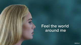 Adele  Easy on me lyrics [upl. by Anyela]