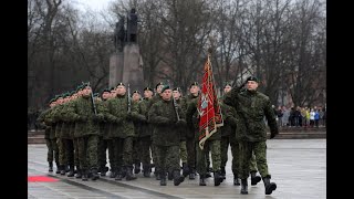 Maršas Žygis i Vilniu  Marching to Vilnius Lithuanian march [upl. by Imaon293]