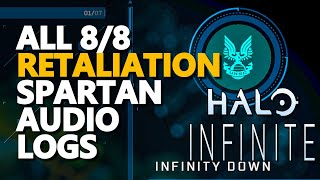 All Retaliation Spartan Audio Logs Halo Infinite [upl. by Malan]