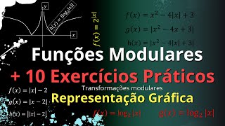 Aula 01 Funções Modulares Construção de gráfico aplicando transformações modulares [upl. by Osanna]