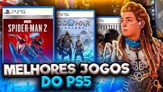 TOP 10 MELHORES JOGOS DE PS5 ATÉ AGORA [upl. by Ynnaej452]