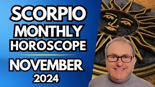 Scorpio Horoscope November 2024 [upl. by Anekahs696]