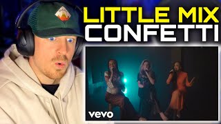 Little Mix  Confetti Acoustic FIRST TIME REACTION [upl. by Nalehp]