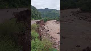 Se cayó el poste de Internet Atlamajalcingo del río méxico tlapa inundaciones lluvia [upl. by Eijneb436]