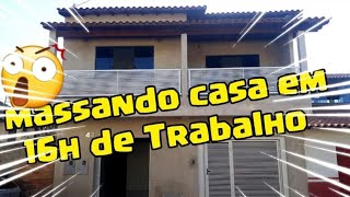 EMASSAMOS UMA CASA EM 16H rdkpinturas [upl. by Jak]