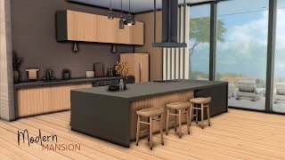 Modern Mansion  THE SIMS 4  NO CC  stop motion [upl. by Gilson246]