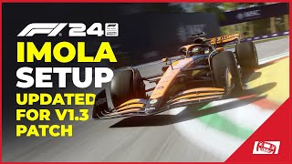 F1 24 Imola Car Setup Updated Post Handling Patch [upl. by Uhej]