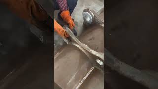 Use Liquid Nitrogen To Freeze Axle Sleeve 10Minutes For Contraction To Install Excavator Bucket [upl. by Sigfrid446]