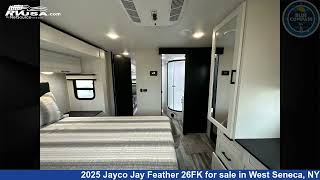 Beautiful 2025 Jayco Jay Feather Travel Trailer RV For Sale in West Seneca NY  RVUSAcom [upl. by Alakim]