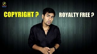 COPYRIGHT VS ROYALTY FREE  EXPLAINED IN HINDI [upl. by Ayotnahs]