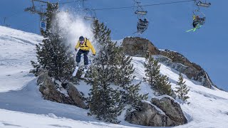 SKIING APRIL POWDER Austrian Alps [upl. by Neffets]