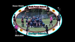 South Powys Schools v Merthyr Schools U16 Dewar Shield [upl. by Illom]